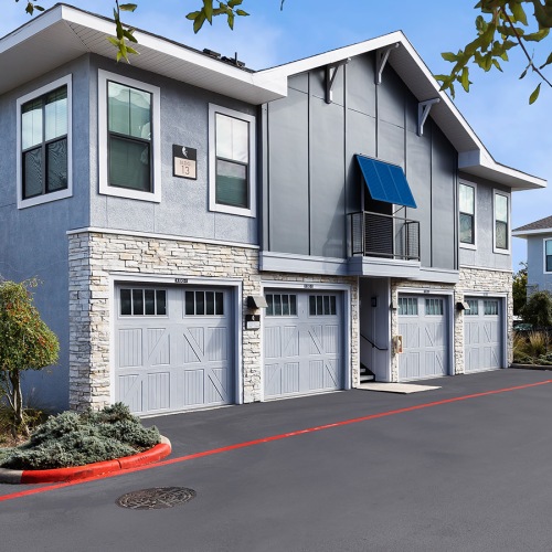 Exterior view of the units at The Monterra